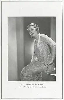 Sta Teresa de la Parra Novelista y periodista venezolana