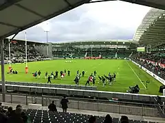 Le stade du Hameau.