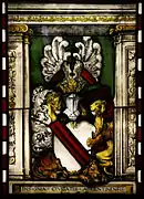 Vitrail de l’ancienne Pfalz de Strasbourg (XVIe siècle). (Musée historique de Strasbourg)