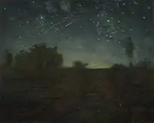 Nuit étoilée (en)(Millet, 1850).