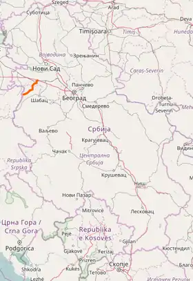 Image illustrative de l’article Route magistrale 20 (Serbie)