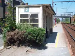 Ancien abri de quai.