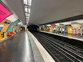 Quais de la ligne 2.
