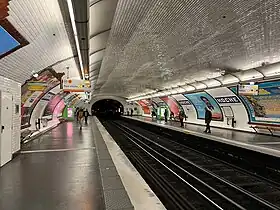 La station en avril 2022.