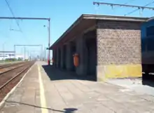 voies, quais et abri