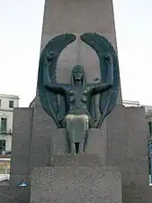 Statue place Saad Zahgloul.