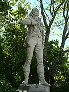 Statue de François-Athanase Charette de La Contrie à Couffé.