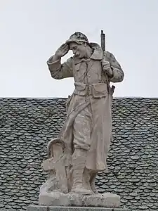 Le Salut au héros (1922), Nasbinals.