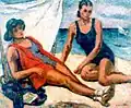 Femmes sur la plage