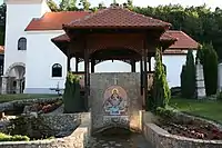 La fontaine commémorative.