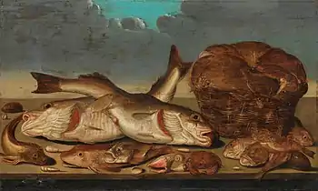 Nature morte aux poissons, 1638.