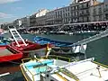 Barques de joutes à Sète en 2005.