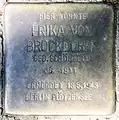 Stolpersteine située au niveau du 17 Wilhelmshöher Strasse à Berlin-Friedenau.