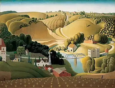 Stone City, Iowa (Grant Wood)