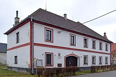 Strýčice : la mairie.