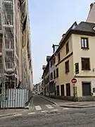 Angle avec la rue de la Krutenau.