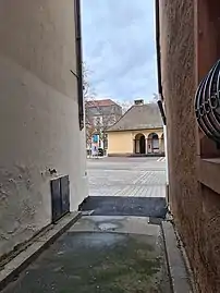 Perspective vers le quai des Pêcheurs.