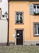 Entrée du centre de soins.