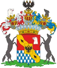 Blason de Alexandre Sergueïevitch Stroganov  (Александр Сергеевич Строганов)