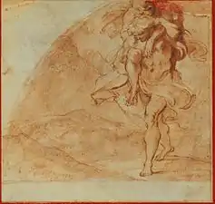 Les frères de Catane, château de Windsor, Royal Collection