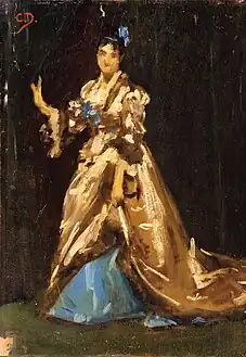 Sa mère, 1870,musée de Lille.