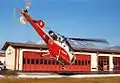 Collombey - Heliport (LSHC) Switzerland - January 10, 2002 Caption - Photographer Elisabeth Klimesch
