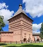 Tour d'entrée du monastère du Sauveur-Saint-Euthyme.