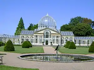 Le grand conservatoire de Syon House.
