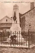 Monument aux morts avant 1940.