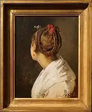 Tête de jeune Romaine, musée des Beaux-Arts de Reims.