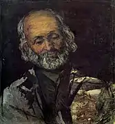 Tête de vieillard  (1865-1868), huile sur toile (51 × 48 cm), musée d'Orsay, Paris.