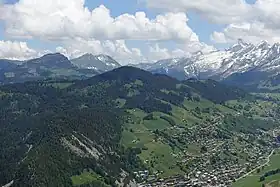 Vue depuis le sud-ouest.