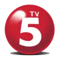 Ancien logo de TV5 utilisé de 2013 à 2018