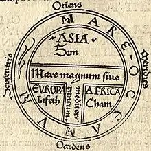 T and O map Guntherus Ziner 1472
