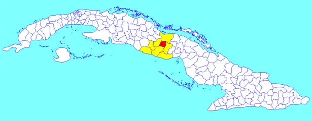 Municipalité de Taguasco dans la province de Sancti Spíritus