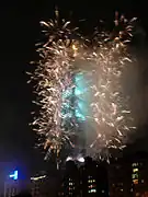 Feu d'artifice du Nouvel an 2006.