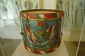 Tambour de l'Ancien Régime.