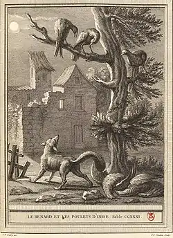 Image illustrative de l’article Le Renard et les Poulets d'Inde