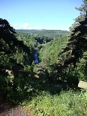 Gorges du Lignon à Tence.