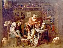 David Teniers le Jeune : Opération du pied, 1663.