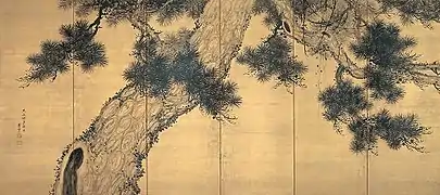 Parapluie avec pins (n. d.).