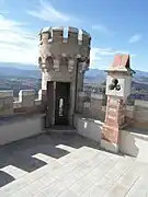 Terrasse de la tour Magdala