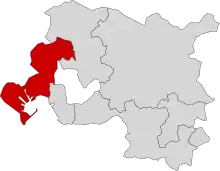 Situation du territoire du territoire Istres-Ouest-Provence au sein de la métropole