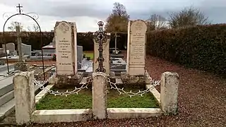 Carré militaire de la guerre de 1870, au cimetière