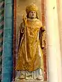 Statue de saint Blaise.