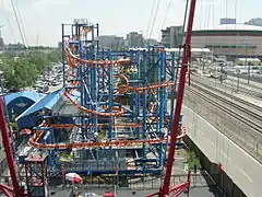 Flying Coaster à Elitch Gardens