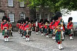 Pipe band du  Royal Regiment of Scotland