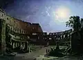 Le Colisée au clair de lune vu par Nikanor Tchernetsov en 1842