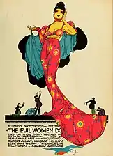 Affiche pour The Evil Women Do (it) de Rupert Julian