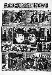 Annie Chapman vue par The Illustrated Police News, 22 septembre 1888.